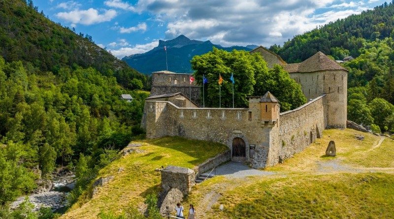 Colmars-les-Alpes, the smallest town in France to host the Olympic Flame