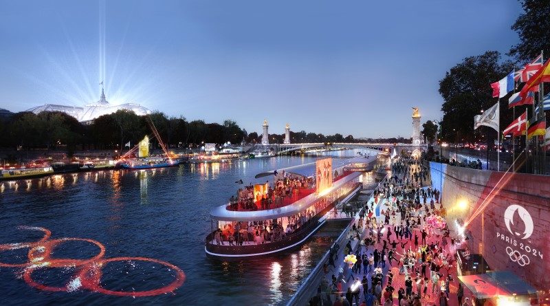 Tout a été mis en œuvre pour que la fête soit somptueuse. ©Paris 2024