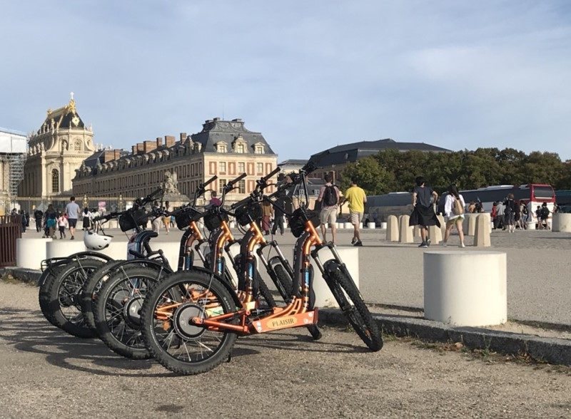 S'aventurer sur les terres de chasse de Louis XIV en trottinette 1