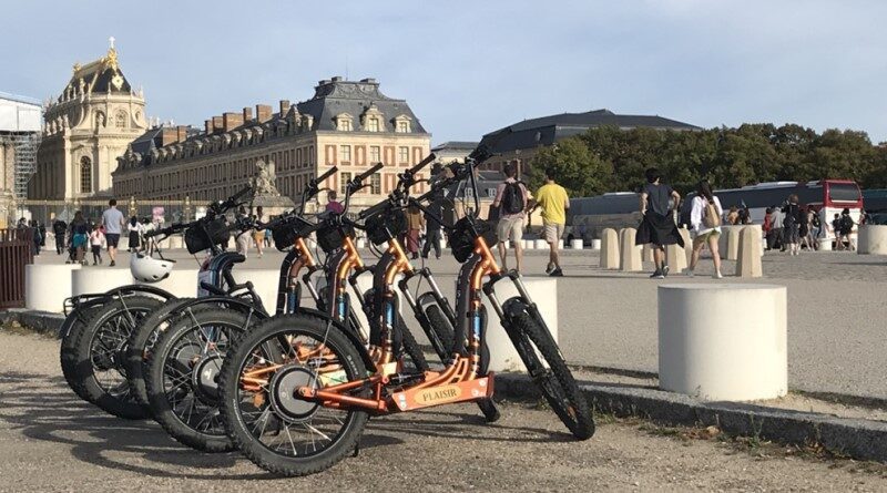 S’aventurer sur les terres de chasse de Louis XIV en trottinette